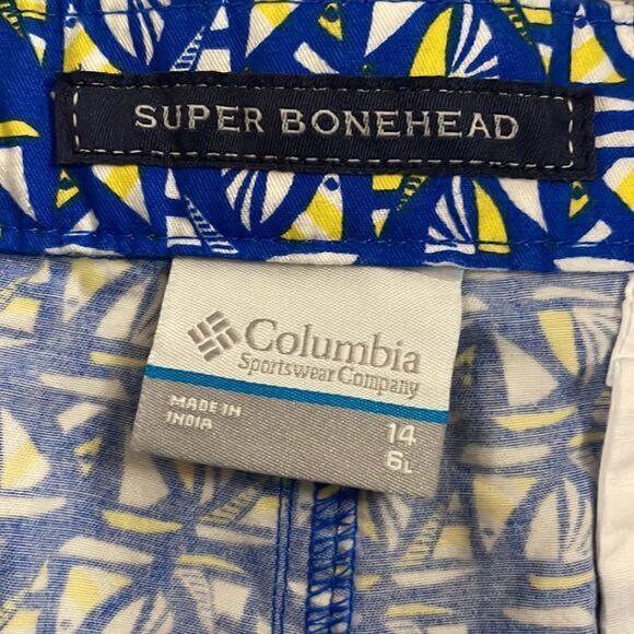 Columbia ~ PFG Super Bonehead ~ Regular Easy Fit shorts ~ Size 14 - Picture 5 of 8